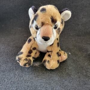 Destination‎ Nation 14” Cheetah Leopard Tiger Stuffed Animal 2017 EUC
